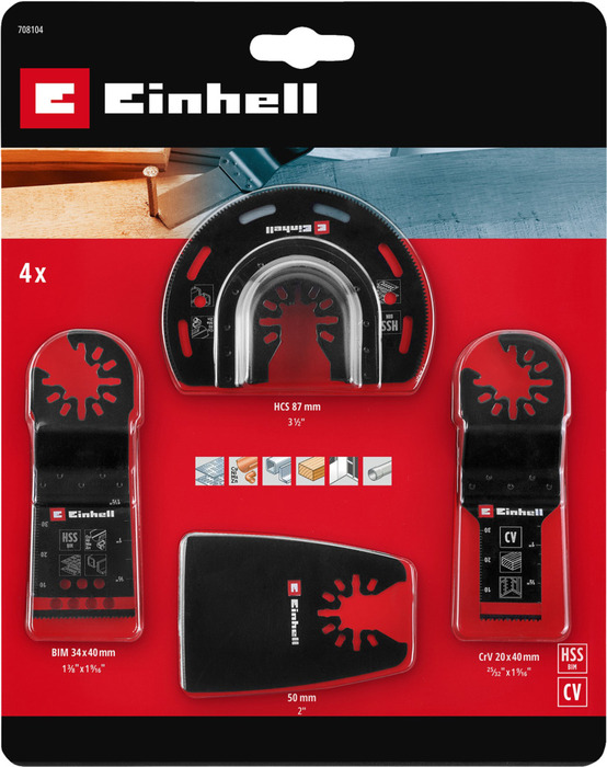 Golvläggningssats 4 delar Einhell